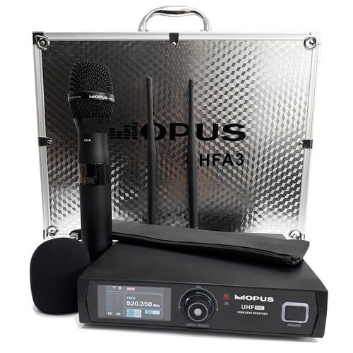 Радиосистема с алюминиевым кейсом - OPUS UHF A3HH с 1 микрофоном 4980800₽