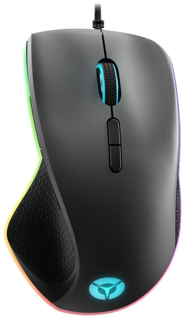 Мышь проводная Lenovo M500 RGB Gaming Mouse, 16000dpi, USB, Черный GY50T26467