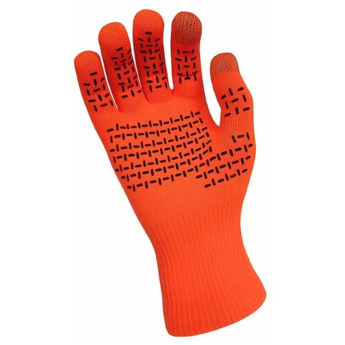 фото Перчатки dexshell, без швов, размер s, красный, оранжевый