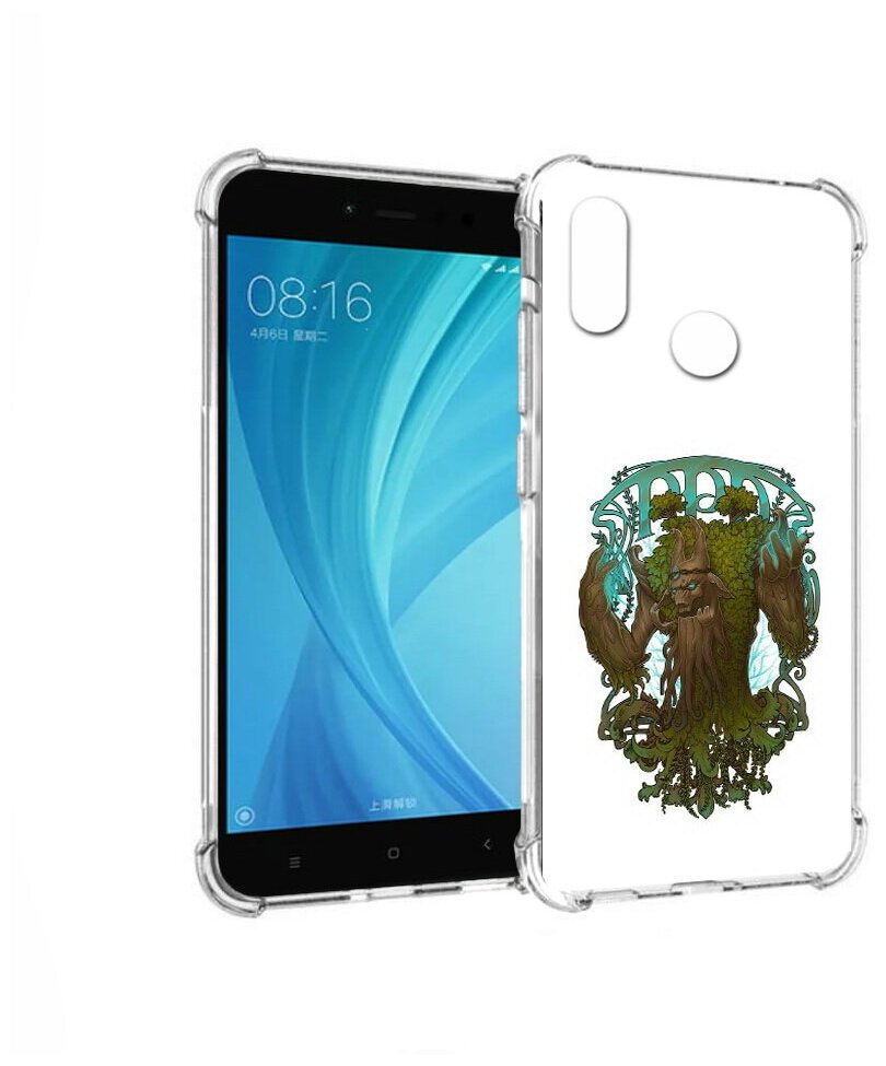 Чехол задняя-панель-накладка-бампер MyPads trent protector для Xiaomi Redmi Note 5/Xiaomi Redmi Note 5 Pro противоударный