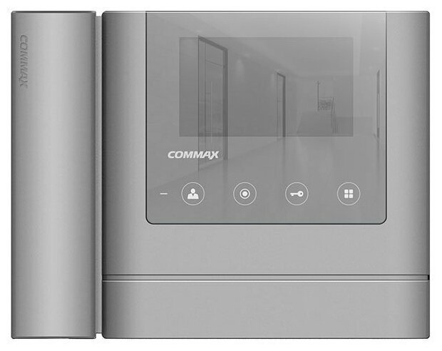Видеодомофон COMMAX CDV-43MH (Mirror) Серебро