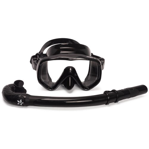Набор для подводного плавания SARGAN окулятор (Маска Окулятор/ Трубка Калан) маска для плавания aqua lung look черная рамка черный силикон