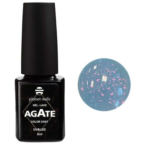 Planet nails гель-лак для ногтей Agate, 8 мл, №957