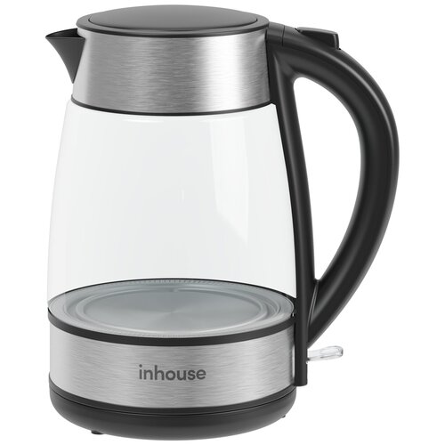 Чайник электрический стеклянный inhouse 2200 Вт 17 л 146700₽