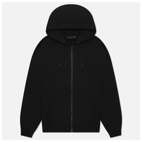 фото Мужская толстовка sophnet. star elbow patched zip up sweat hoodie чёрный , размер s
