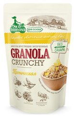 BIONOVA Мюсли Гранола Crunchy Тропические 60гр