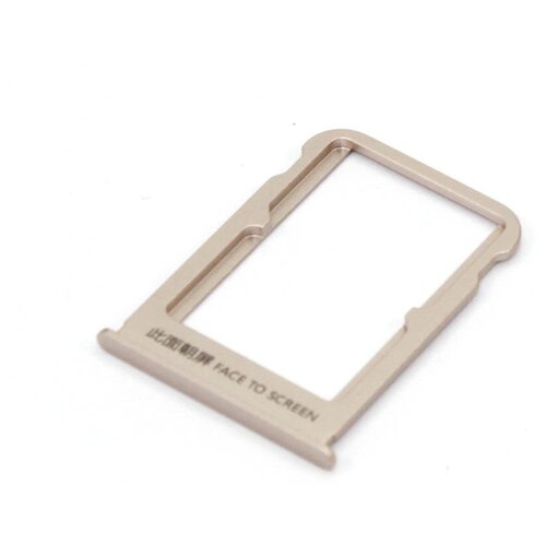 Лоток для SIM-карты Xiaomi Mi Note 3 золотой