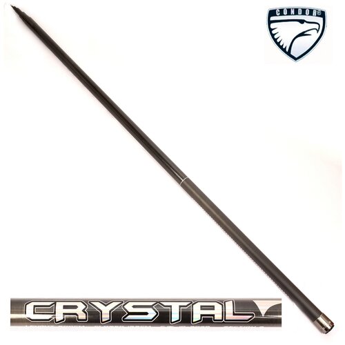 Удилище Condor Crystal Tele Pole, без колец, длина 5 м, тест 10-30,carbon IM-8