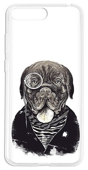 Чехол задняя-панель-накладка-бампер MyPads солидный песик для Huawei Honor 6 Plus (PE-UL00/TL20/TL10/CL00)75.7 противоударный