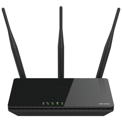 Wi-Fi маршрутизатор (роутер) D-Link (DIR-806A) wi fi система ubiquiti afi aln 802 11abgnacax 5952mbps 2 4 ггц 5 ггц 4xlan черный