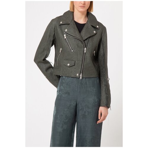 фото Куртка yang li цвет серый размер 48