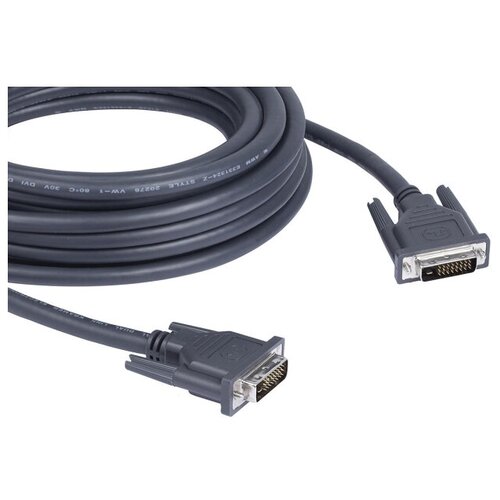 Кабель DVI - DVI, 0.9м, Kramer (C-DM/DM-3) кабель dvi dvi kramer c dm dm 25 7 6m