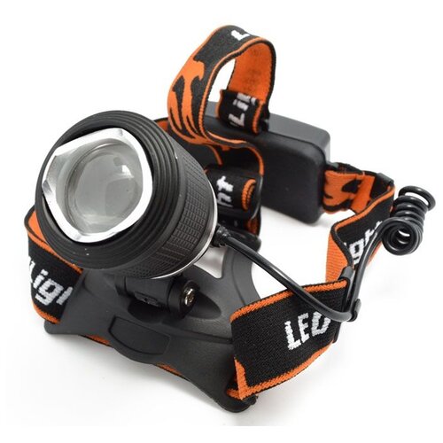 Rifish Фонарь налобный аккумуляторный MX-33-T6 прикуриватель + 220ВТ 2 аккум.