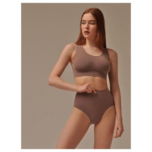 фото Трусы my, размер 44/46/s/m, коричневый