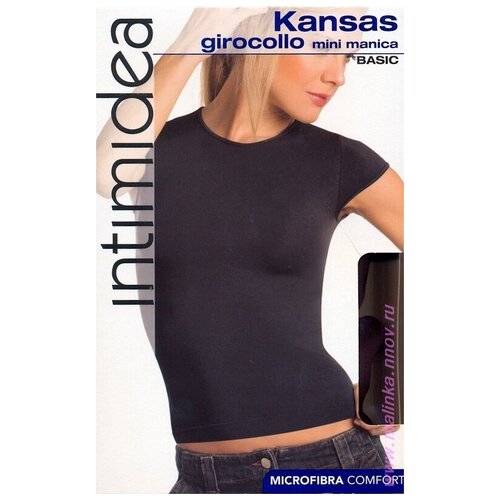 Бесшовное бельё Intimidea T-Shirt Kansas, размер M/L, nero (чёрный)
