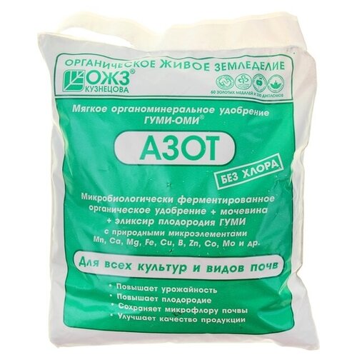 Удобрение Гуми-Оми-Азот Мочевина 0,5 кг./В упаковке шт: 4
