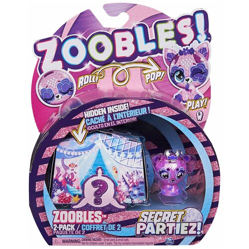 ZOOBLES (Зублс) Русалки игровой набор два неразлучных зверька набор игровой zoobles вечеринка у бассейна трансформирующаяся комната зублс