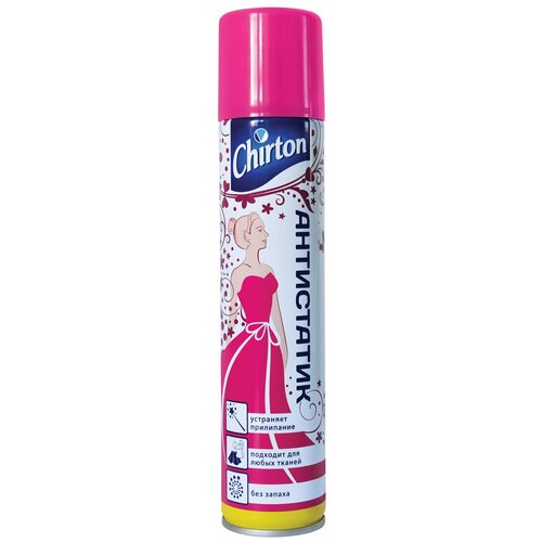 Антистатик 200 мл, CHIRTON (Чиртон), аэрозоль 8 шт .