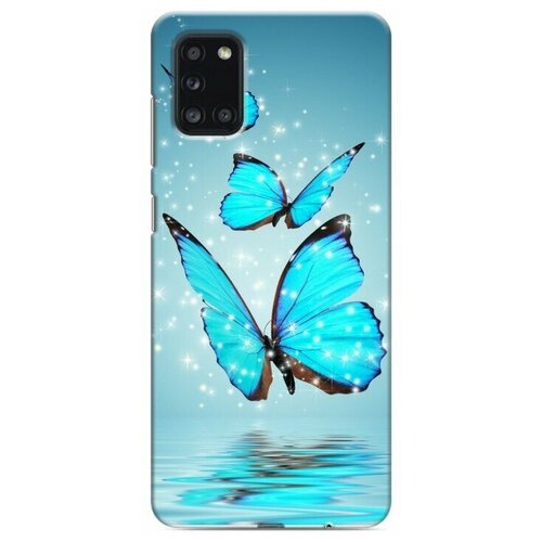 Дизайнерский силиконовый чехол для Samsung Galaxy A31 Бабочки