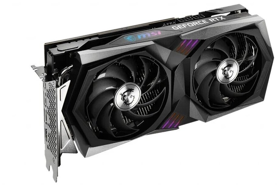 Видеокарта MSI GeForce RTX 3060 Ti GAMING X 8G LHR RTX 3060 TI GAMING X 8G LHR (8 ГБ) — фото 1