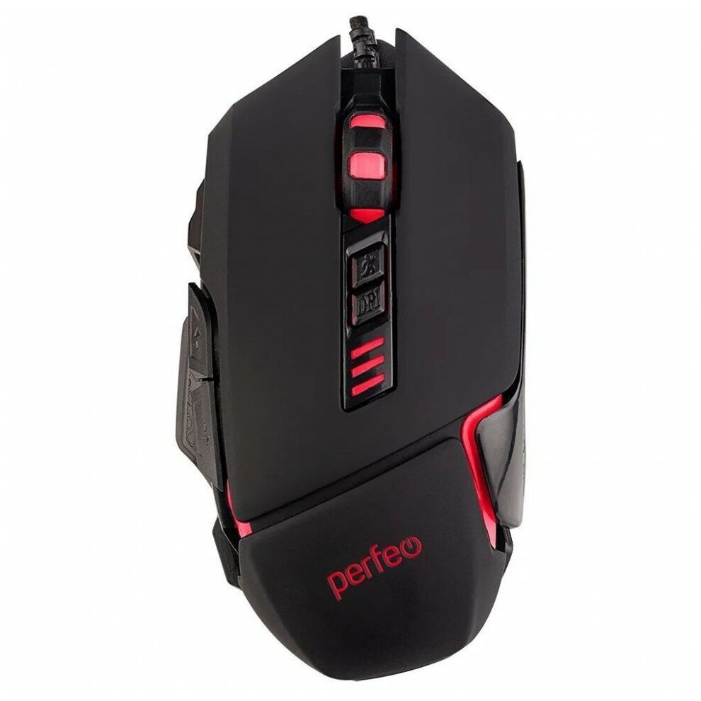 Мышь PERFEO ACTIVE USB чёрный