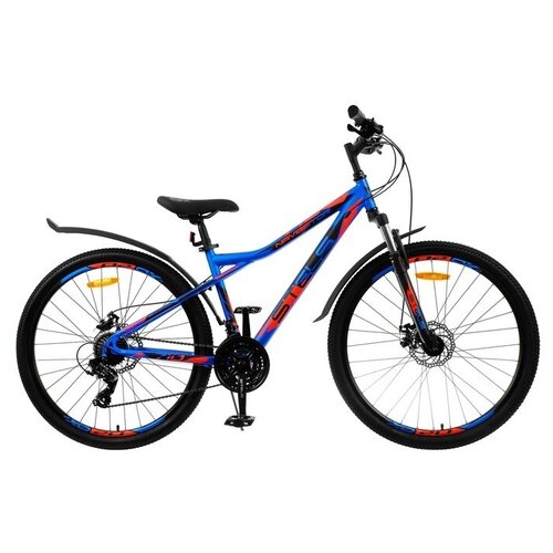 фото Велосипед stels navigator 710 md v020 синий/черный/красный 27.5ø (lu093864) 16'