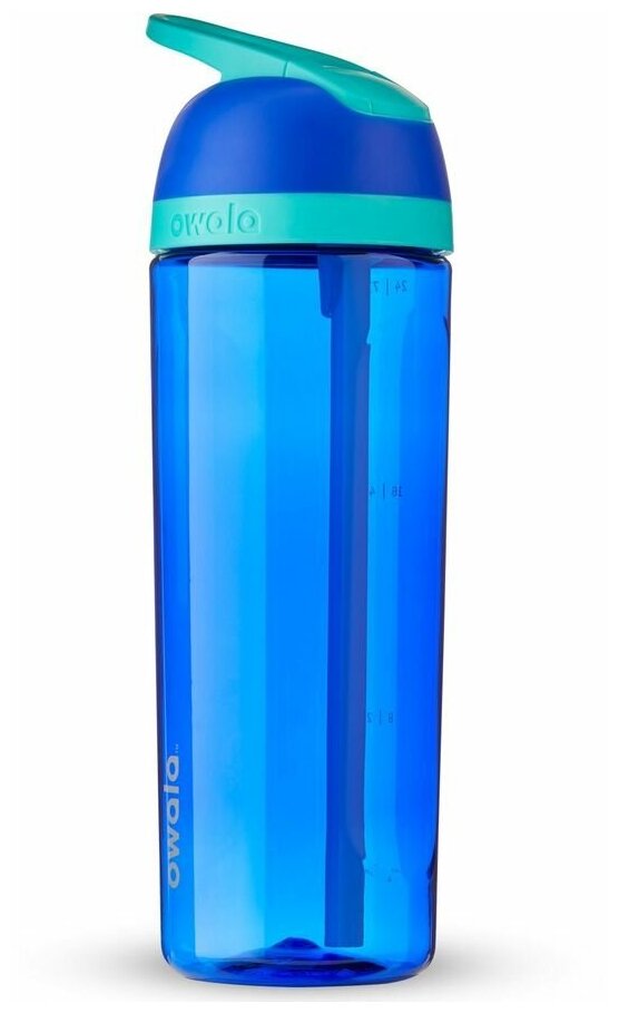 Бутылочки 750 мл OWALA Бутылка для воды Flip Tritan™️ 739мл 739 мл, Синий
