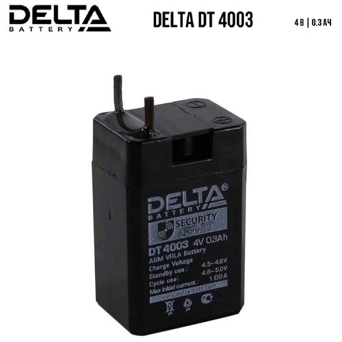 Аккумуляторная батарея DELTA Battery DT 612 6В 12 А·ч