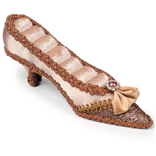 Туфелька для украшений/ Хранение украшений/Оригинальное хранение, 16х7х5см. FT-9671g BuyHouse.