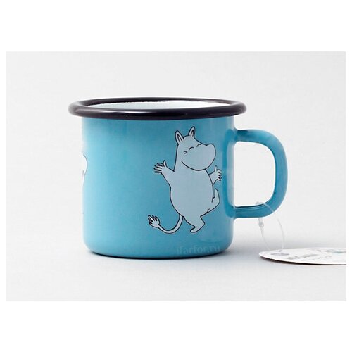 Кружка Retro Муми-Тролль (голубая)
