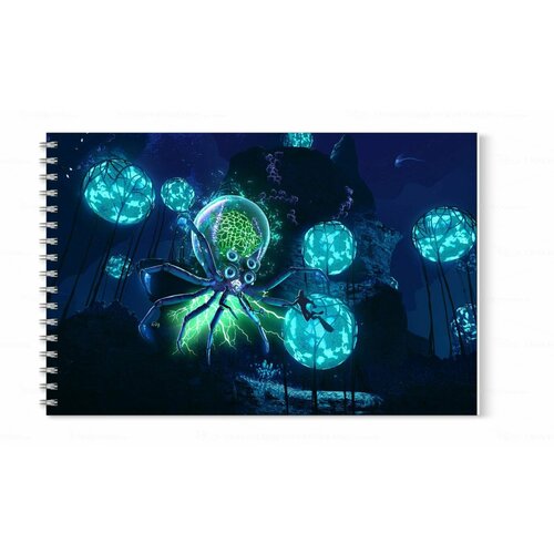 Альбом для рисования Mewni-Shop А4 Subnautica, Сабнатика - 0004