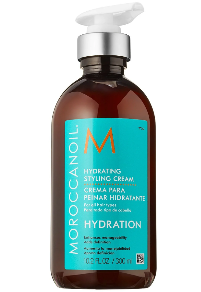 Крем для укладки увлажняющий для всех типов волос Hydrating Styling Cream Moroccanoil 300 мл
