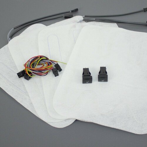 Подогрев сидений Лада Гранта Калина 2 Датсун с проводкой термореле и блоком управления защита от перегрева на передние сиденья и спинки комплект 2шт 2530₽