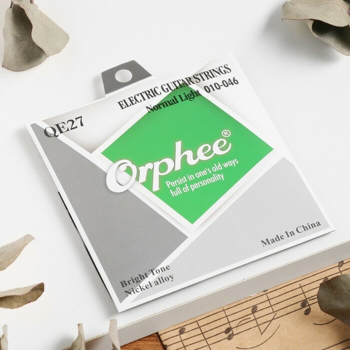 Струны для электрогитары Orphee QE27, 010-046