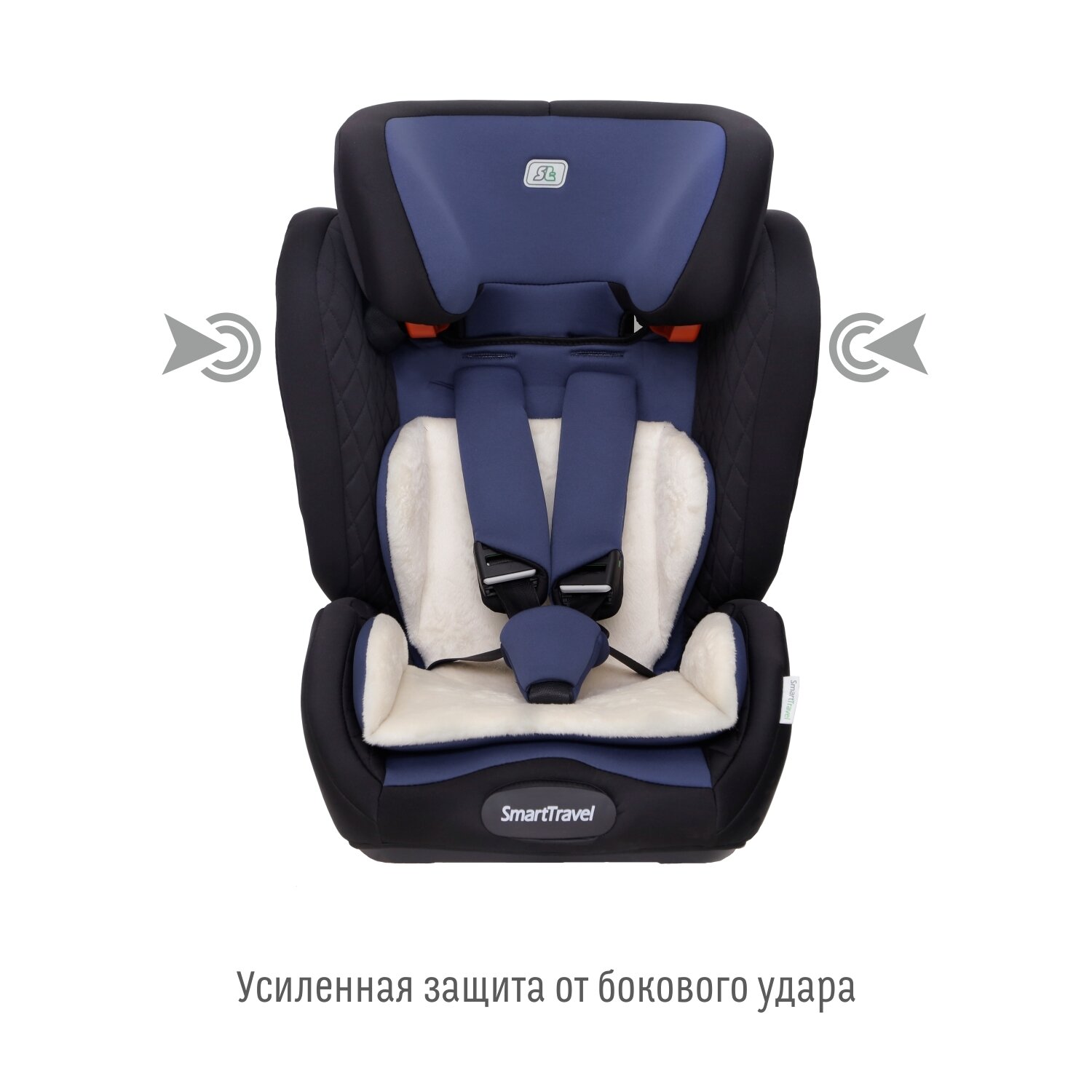 Автокресло Smart Travel Magnate Isofix, цвет: marsala - фото №2