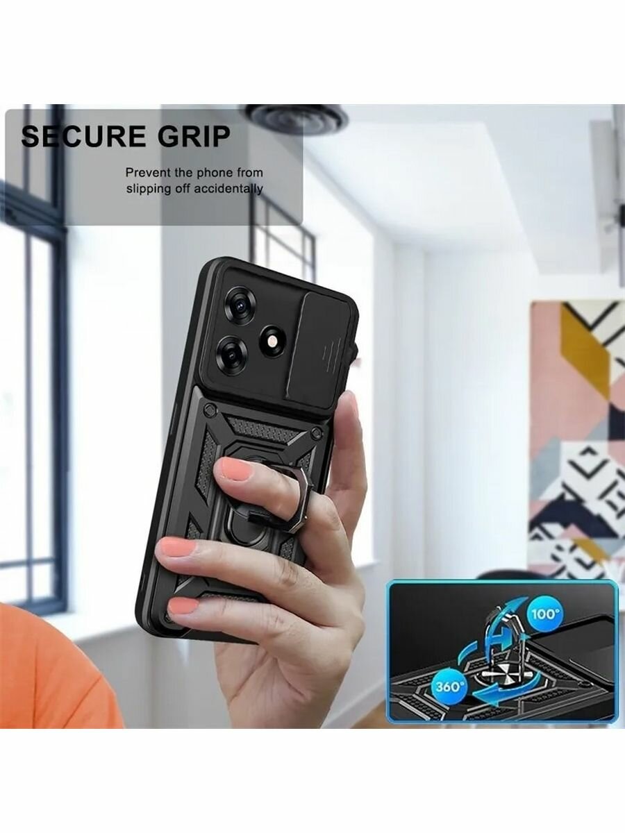 Чехол О'кейси, для Infinix Hot 30i, матовый, противоударный, зелёный — фото 1