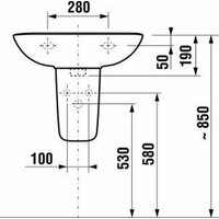 Раковина подвесная Jika Olymp 60x45 1061.3.000.104.1