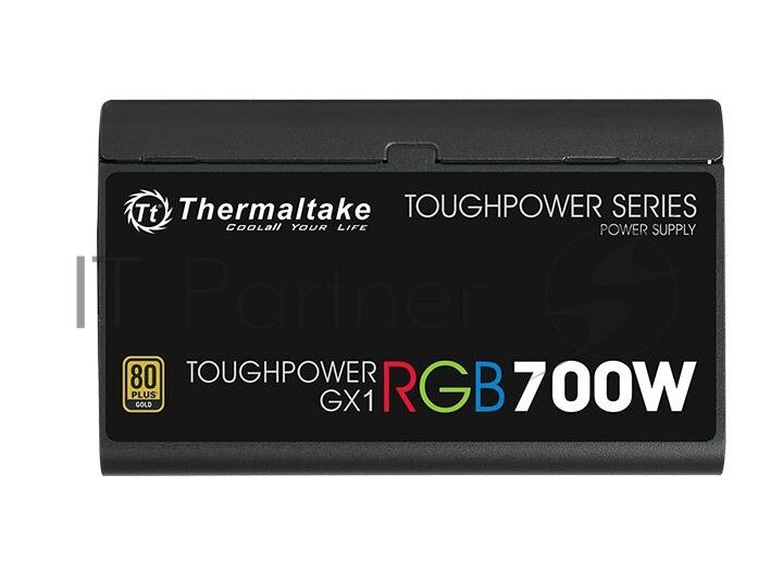 Блок питания THERMALTAKE Toughpower GX1 RGB, 700Вт, 120мм, черный, retail [ps-tpd-0700nhfage-1] - фото №14