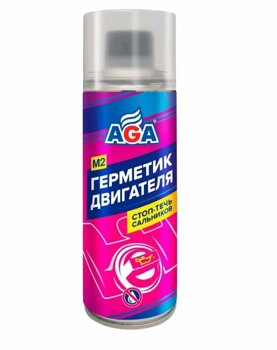 Герметик двигателя (AGA902М) 355 мл "AGA" (г. Москва)