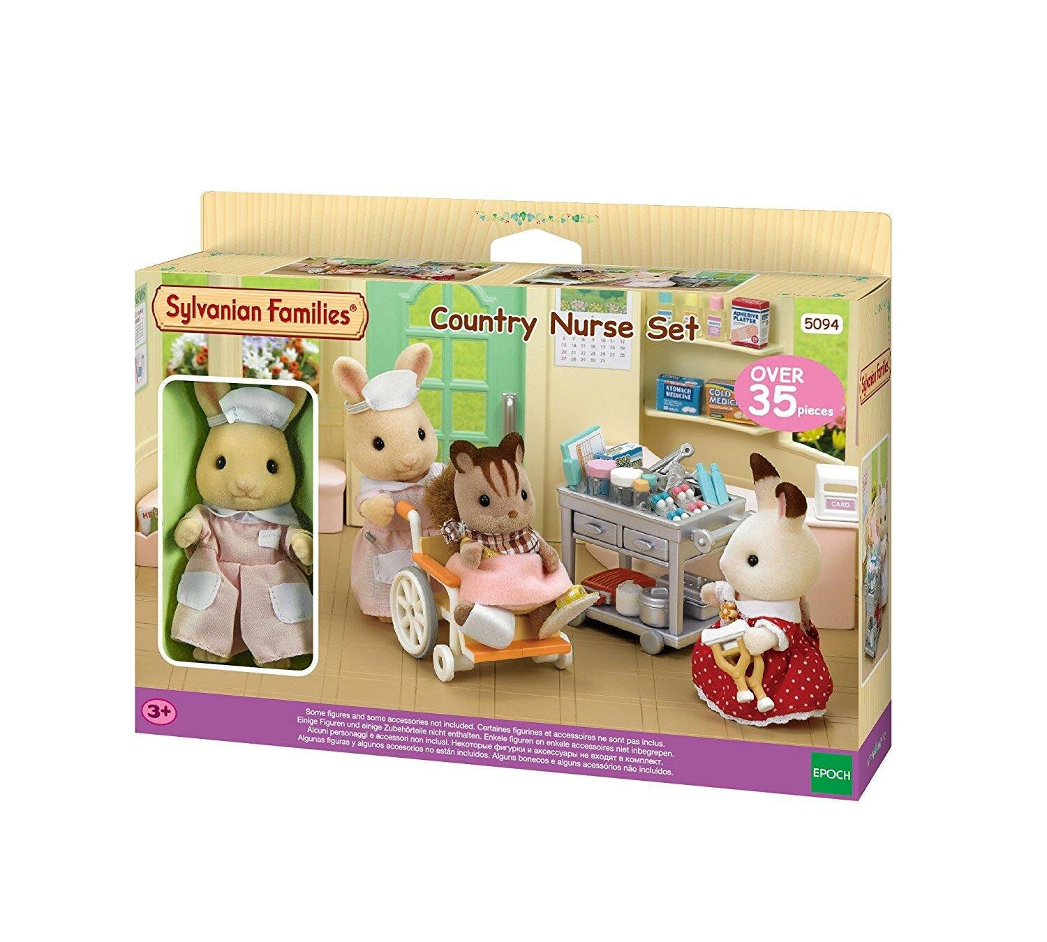 Игровой набор Sylvanian Families Медсесетра с аксессуарами - фото №11