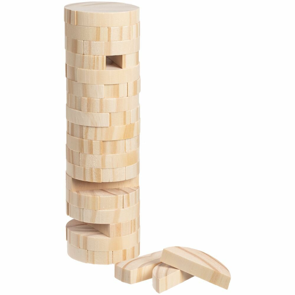 Настольные игры для взрослых дженга падающая башня деревянная высота 20 см