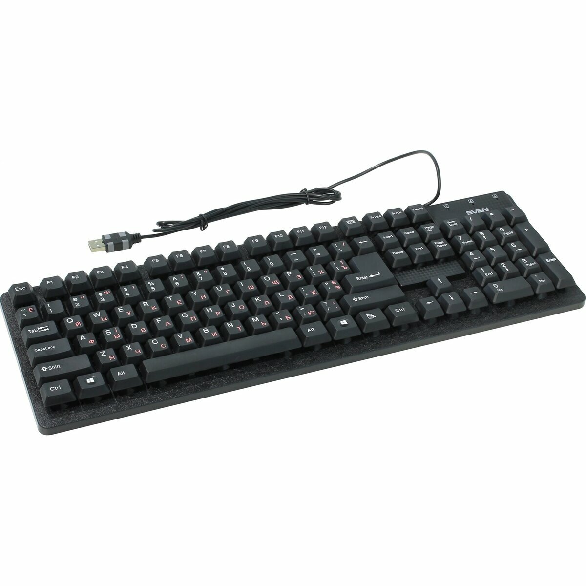 Клавиатура Sven Standard 301 Black USB