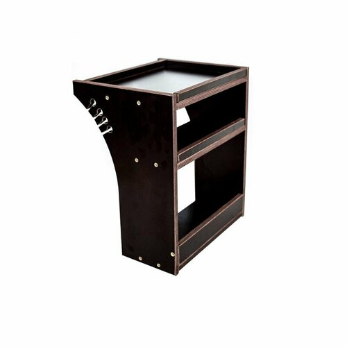 Столик для лодки ПВХ с бортиками и полками под аккумулятор Лазарт Омега М