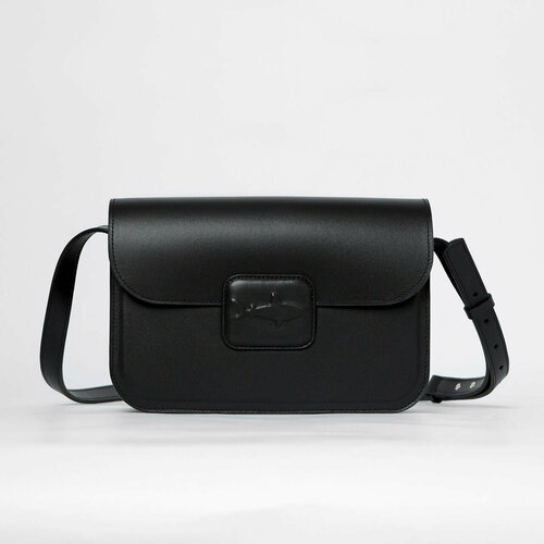 Сумка кросс-боди MAKLER, фактура гладкая, коринчевый