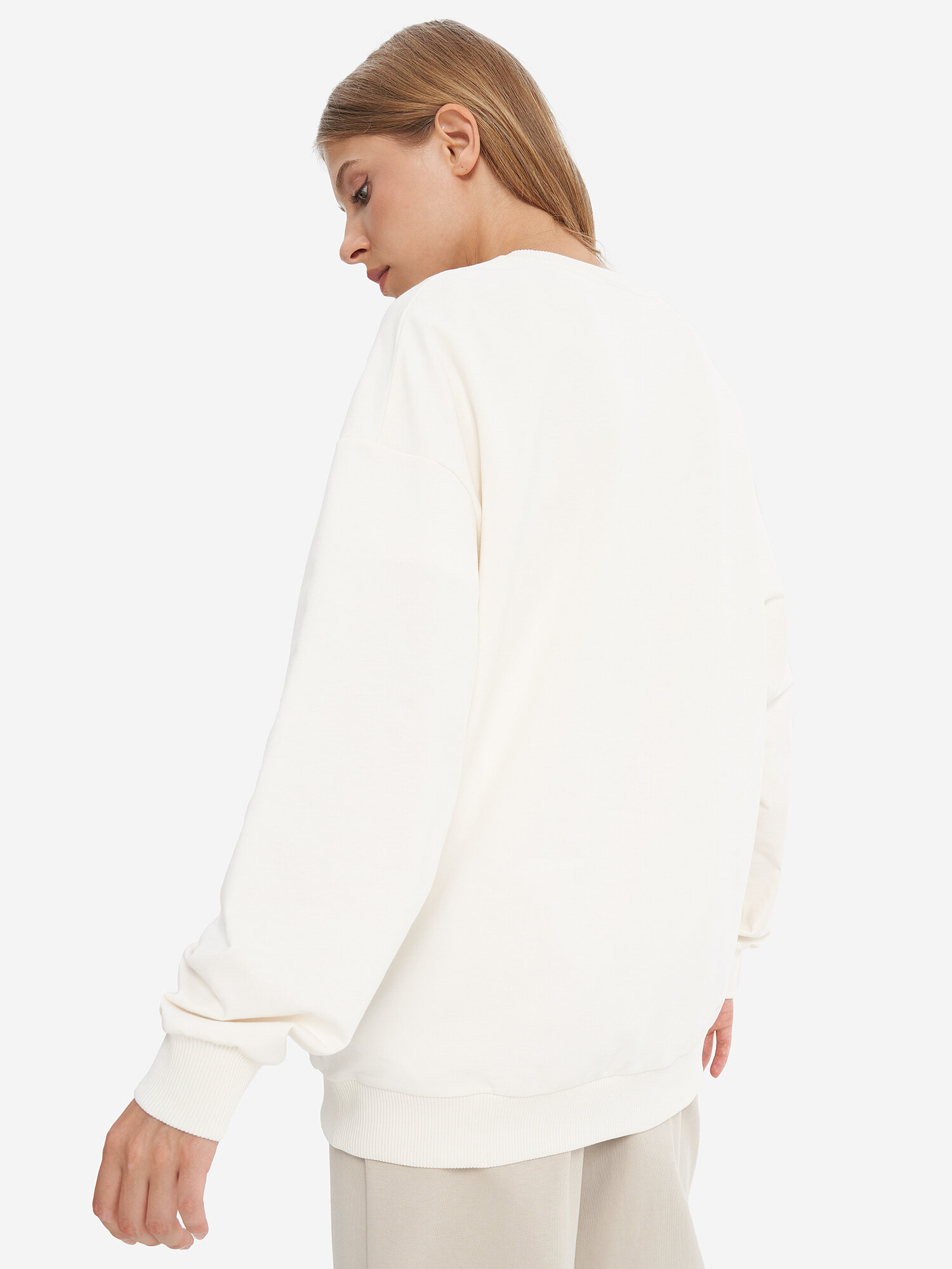 Свитшот Demix, размер 46-48, , белый, — фото 1