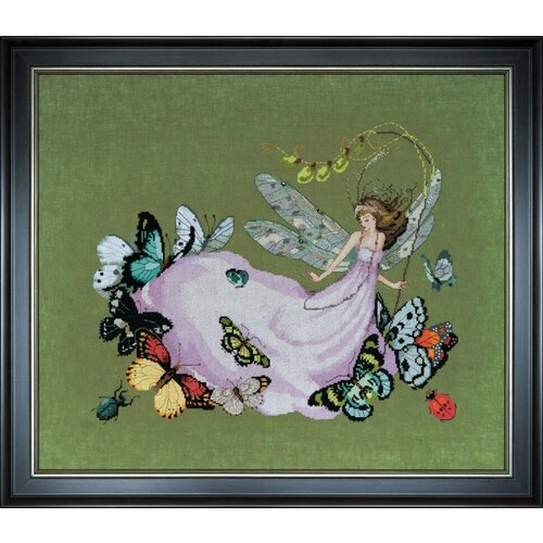 Схема для вышивания Mirabilia #MD190 Delphine's Butterfly Brigade (Бабочки Дельфины)