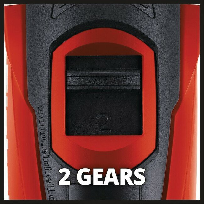 Акк.дрель EINHELL TE-CD 12 Li mit 2. Akku (4513602) 12.0В 2x1.3Ач LiION 10мм 0-1200об/мин 25Нм кейс - фото №2