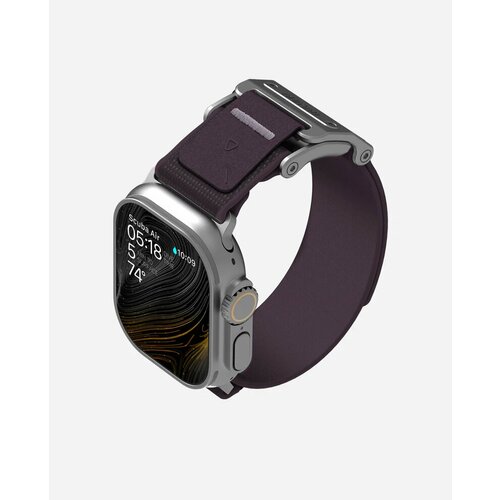 Тонкий ремешок Aulumu A11 с магнитной пряжкой для Apple Watch, фиолетовый