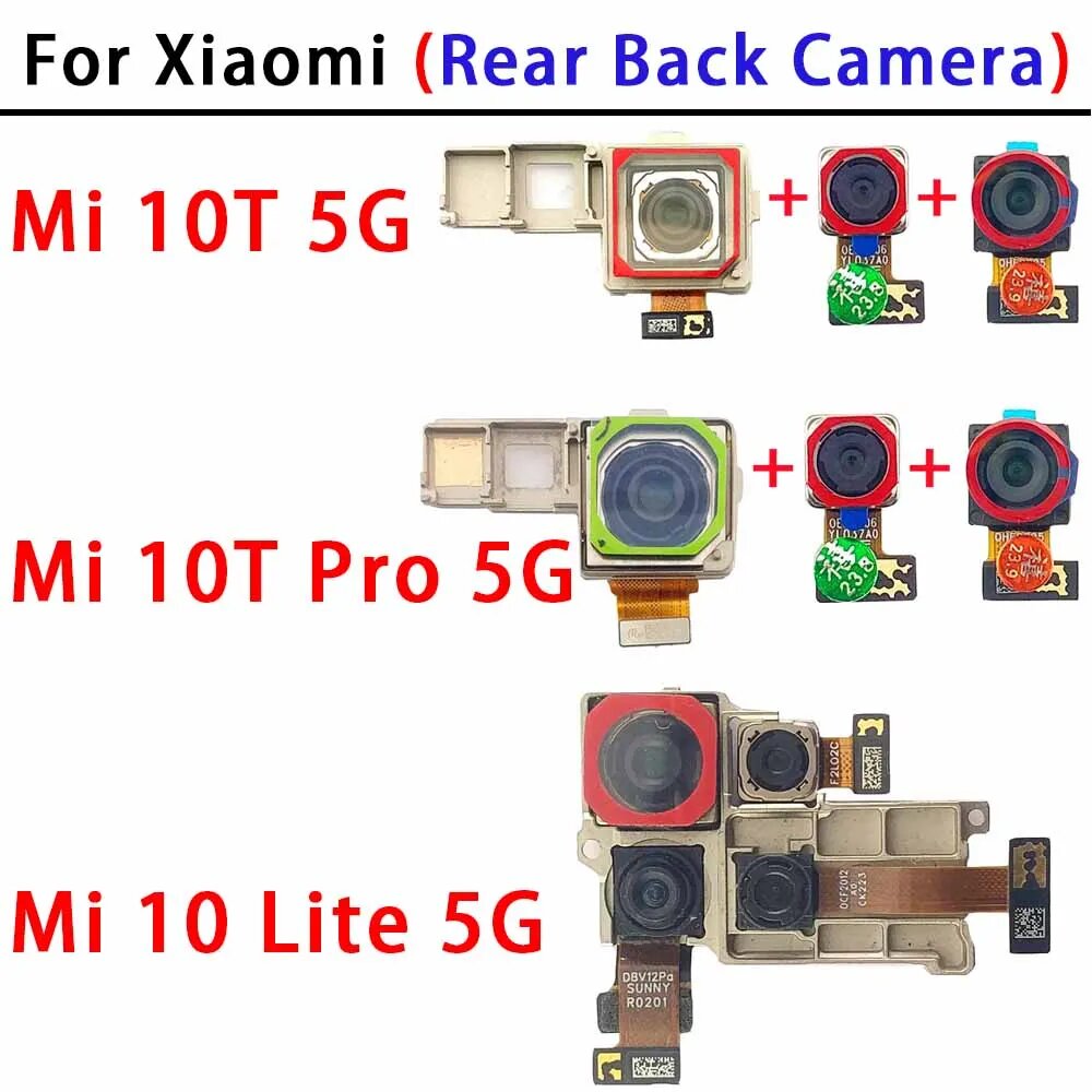 Картинки Задняя камера для Xiaomi Mi 10 Lite 10T Pro 5g Mi10Lite Mi10T Mi10TPro, модуль камеры, вид сзади, запасные части, Mi 10T Pro Ultrawide