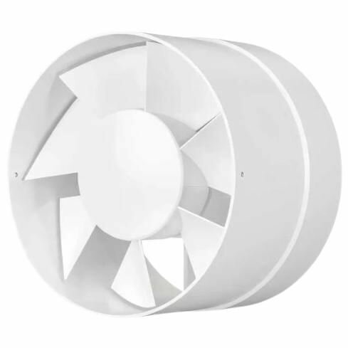 Вентилятор осевой канальный вытяжной D125 VP5